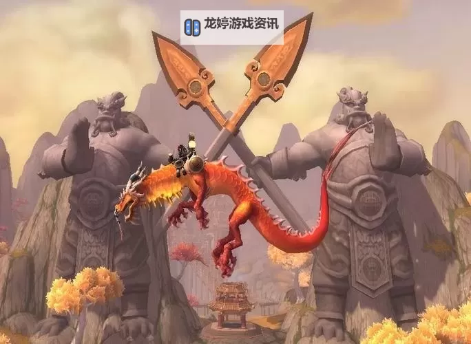 神圣金色云端翔龙:天际奇迹的传说图1