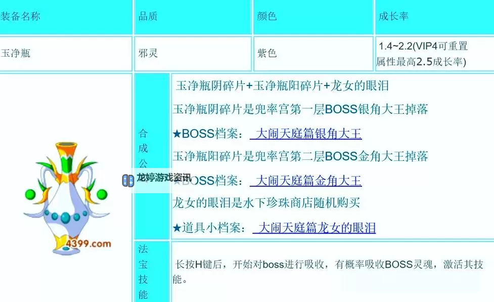 造梦西游3中法宝最高多少级及升级攻略解析图1