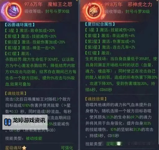 魂环等级颜色排名详解：不同等级颜色的含义与排行介绍图1
