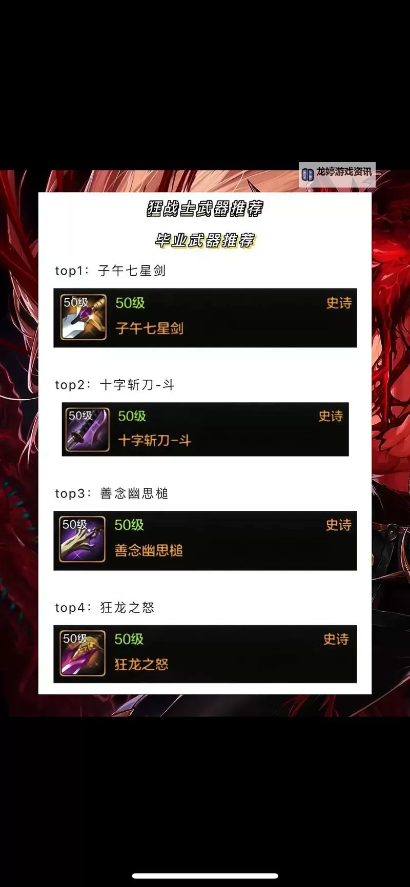 DNF复仇者100级毕业装备全攻略:最强装备推荐与获取指南图2