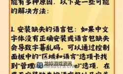 解决方案：中文字幕导入是乱码的原因与解决方法