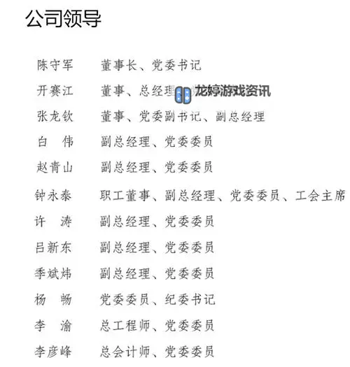 中国历任总经理名单最新:完整更新版及最新任命介绍图1