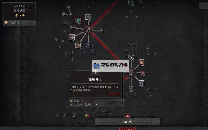 《暗黑破坏神4》野蛮人单刷50-60层地城Build分享图1