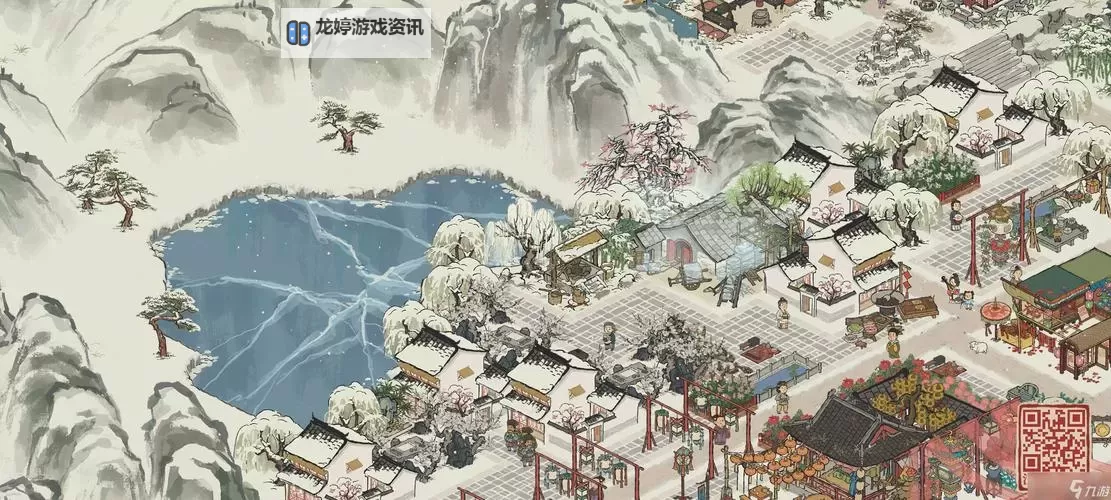 江南百景图白雪镇布局攻略 白雪镇最佳布局图推荐图1
