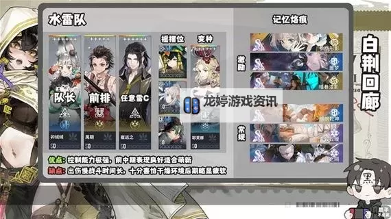 《白荆回廊》蚀队配队烙痕推荐 蚀队阵容烙痕怎么搭配图1