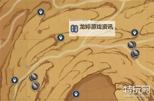 《原神》沙脂蛹高效采集路线分享图1