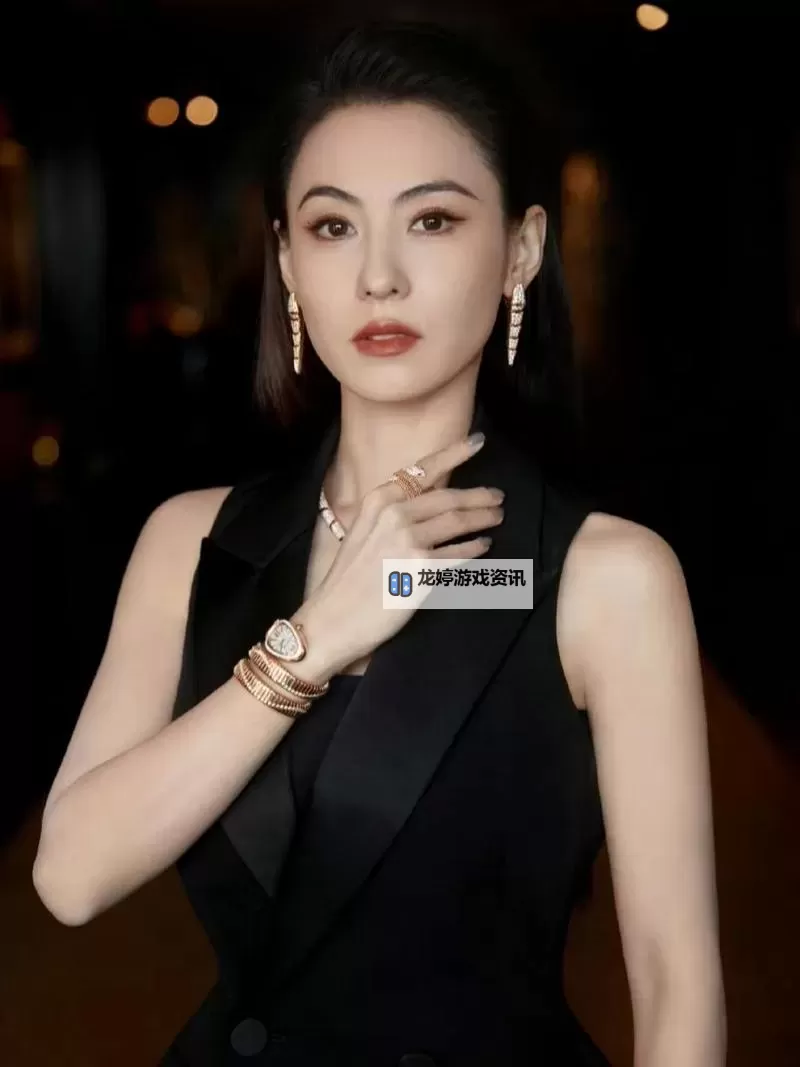 张柏芝优雅黑天鹅大片好美:优雅气质尽显令人陶醉图1