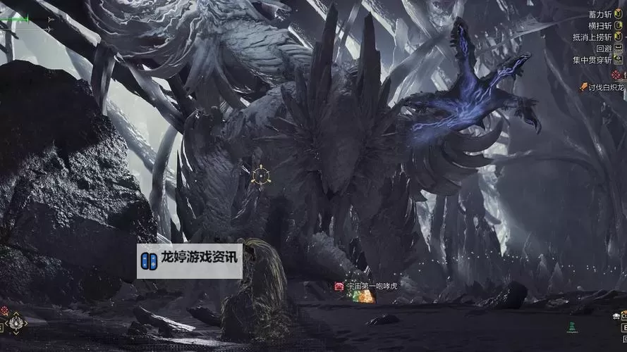 《怪物猎人荒野》最终BOSS战白炽龙打法演示图1