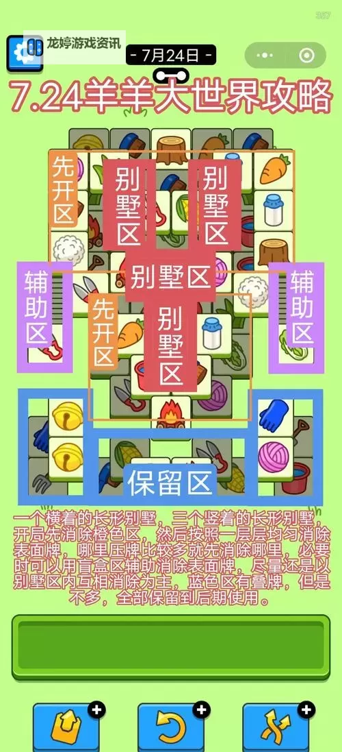 《羊了个羊》7月4日羊羊大世界通关教程图1