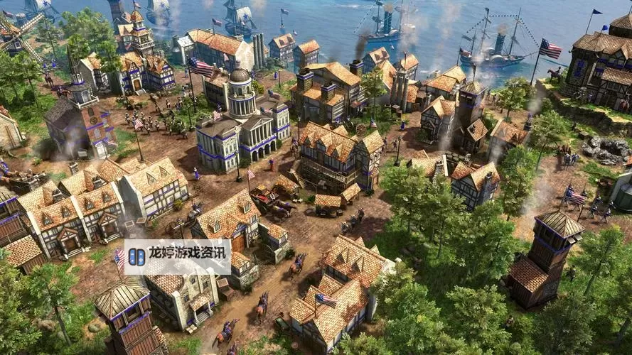 《帝国时代3决定版》法国战术对抗讲解图1