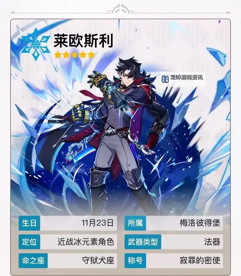 《原神》莱欧斯利机制解析 莱欧斯利怎么培养图1