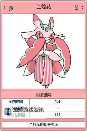 《口袋妖怪日月》兰螳花用法解析 兰螳花怎么用图1