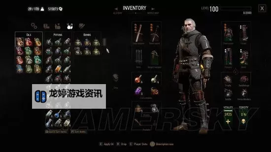 《巫师3》剑术脆猫流加点及玩法心得图2