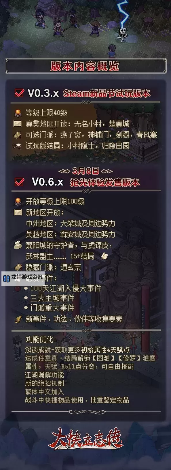 《大侠立志传》EA版五维提升方法 怎么提升五维图1