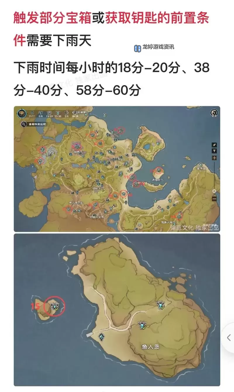 《塔瑞斯世界》迷雾森林西宝箱钥匙位置图1