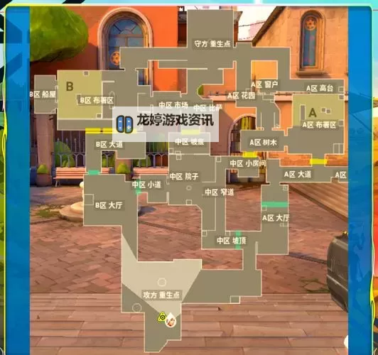 《无畏契约》亚海悬城进攻方进阶战术思路图1