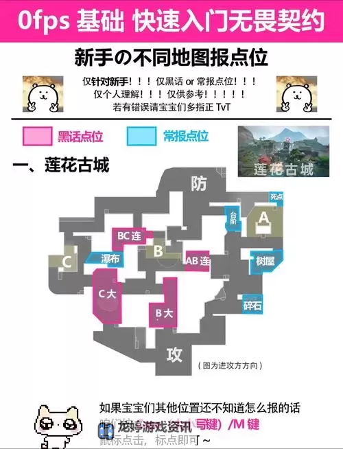 《无畏契约》莲华古城A区防守选位与思路解析图1