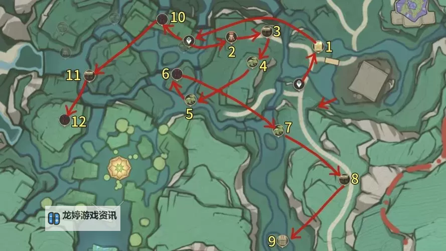 《原神》4.8狂风之核宝箱位置一览 狂风之核宝箱在哪图1