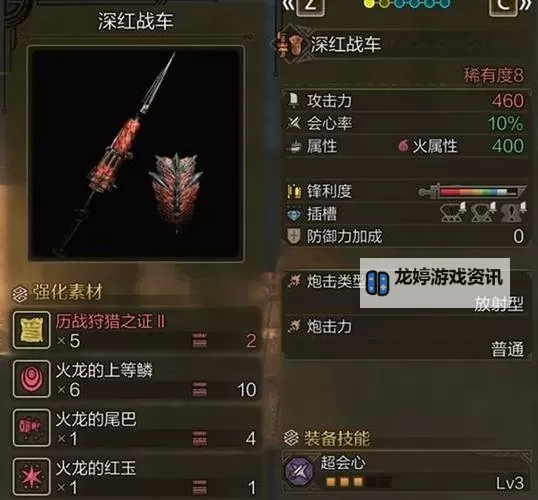 《怪物猎人荒野》铳枪调查队衍生样式及路线一览图1