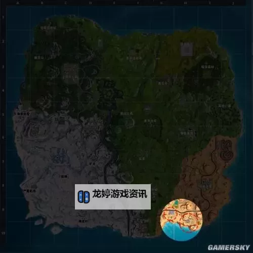 《堡垒之夜》新版本打野攻略 打野区域选择图1