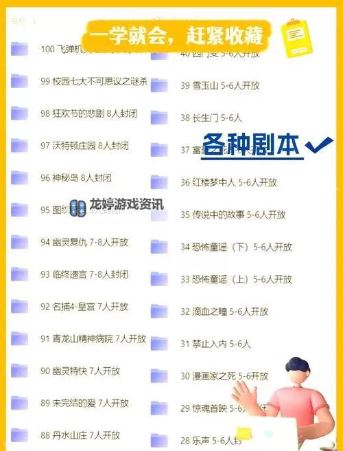 经典剧本杀类游戏有哪些 盘点经典的剧本杀类游戏图1